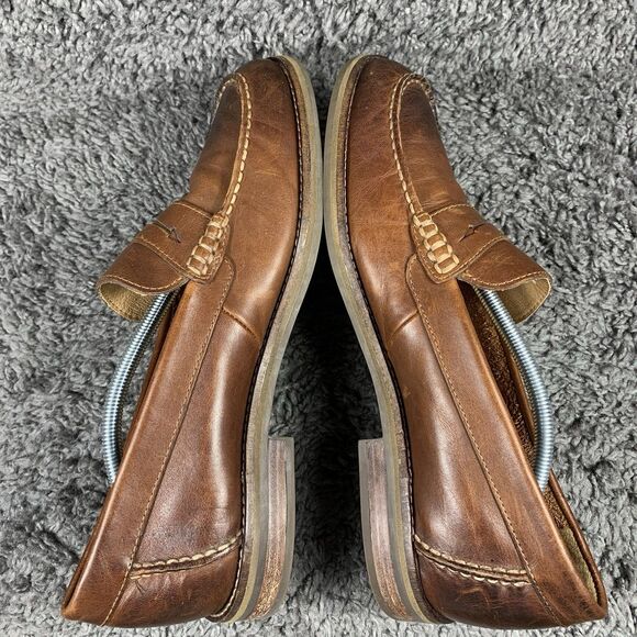 Sperry Topsider Penny Loafer Men 11.5 M Brown STS21473 Leather - Picture 4 of 8